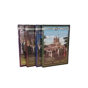 Downton Abbey Seasons 1–4 DVD Lot PBS Masterpiece Original UK Edition 2011–2014
